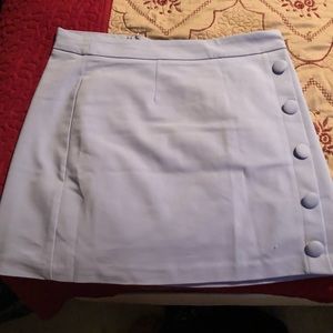forever 21 purple skirt with buttons
